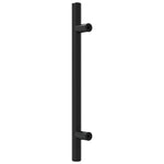 Maniglie per Mobili 20 pz Nere 128 mm in Acciaio Inox