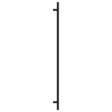 Maniglie per Mobili 20 pz Nere 480 mm in Acciaio Inox