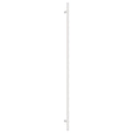 Maniglie per Mobili 10 pz Argento 480 mm in Acciaio Inox