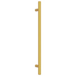 Maniglie per Mobili 10 pz Oro 224 mm in Acciaio Inox