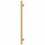 Maniglie per Mobili 10 pz Oro 224 mm in Acciaio Inox