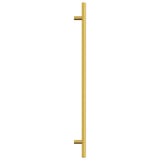 Maniglie per Mobili 10 pz Oro 320 mm in Acciaio Inox