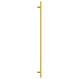 Maniglie per Mobili 10 pz Oro 480 mm in Acciaio Inox