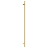Maniglie per Mobili 10 pz Oro 480 mm in Acciaio Inox