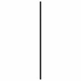 Maniglie per Mobili 10 pz Nere 480 mm in Acciaio Inox