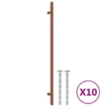 Maniglie per Mobili 10 pz Bronzo 320 mm in Acciaio Inox