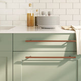 Maniglie per Mobili 10 pz Bronzo 320 mm in Acciaio Inox