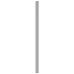 Maniglie per Mobili 20 pz Argento 224 mm in Acciaio Inox