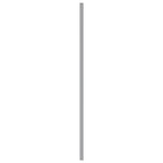 Maniglie per Mobili 20 pz Argento 480 mm in Acciaio Inox