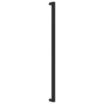 Maniglie per Mobili 20 pz Nere 480 mm in Acciaio Inox