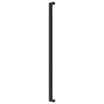 Maniglie per Mobili 20 pz Nere 480 mm in Acciaio Inox