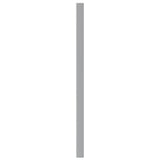 Maniglie per Mobili 10 pz Argento 224 mm in Acciaio Inox