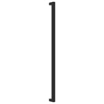 Maniglie per Mobili 10 pz Nere 480 mm in Acciaio Inox