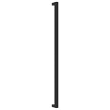 Maniglie per Mobili 10 pz Nere 480 mm in Acciaio Inox