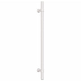 Maniglie per Mobili 20 pz Argento 224 mm in Acciaio Inox