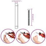 Maniglie per Mobili 20 pz Argento 480 mm in Acciaio Inox
