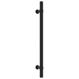 Maniglie per Mobili 20 pz Nere 192 mm in Acciaio Inox