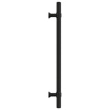 Maniglie per Mobili 20 pz Nere 192 mm in Acciaio Inox