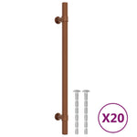 Maniglie per Mobili 20 pz Bronzo 192 mm in Acciaio Inox