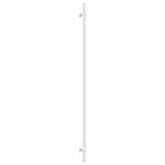 Maniglie per Mobili 10 pz Argento 480 mm in Acciaio Inox