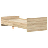 Giroletto senza Materasso Rovere Sonoma 75x190 cm in Truciolato