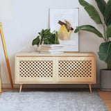 Ante con Design a Reticolo 2 pz 59,5x39,5 cm in Legno di Pino