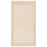 Ante con Design a Reticolo 2 pz 49,5x99 cm in Legno di Pino