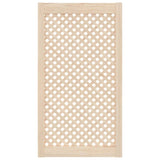 Ante con Design a Reticolo 2 pz 49,5x99 cm in Legno di Pino