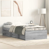 Giroletto senza Materasso Rovere Sonoma 90x190 cm