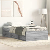 Giroletto Grigio Sonoma 75x190 cm Small Single