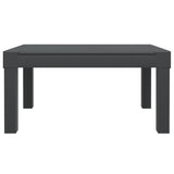 Set Salotto da Giardino 3 pz con Cuscini Antracite in PP