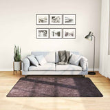 Tappeto Lavabile Antracite 120x170 cm Antiscivolo