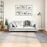 Tappeto Lavabile Grigio 150x230 cm Antiscivolo