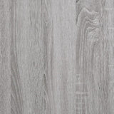 Panca Portaoggetti Grigio Sonoma 42x42x46 cm Legno truciolato