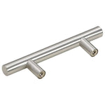 Maniglie per Mobili 10pz Argento 64mm in Acciaio Inox