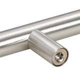 Maniglie per Mobili 10pz Argento 64mm in Acciaio Inox