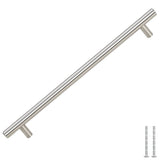 Maniglie per Mobili 5pz Argento 224mm in Acciaio Inox