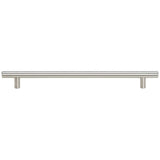 Maniglie per Mobili 5pz Argento 224mm in Acciaio Inox