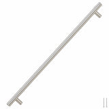 Maniglie per Mobili 5pz Argento 480mm in Acciaio Inox