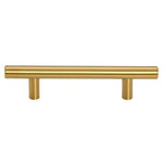Maniglie per Mobili 10pz Oro 64mm in Acciaio Inox