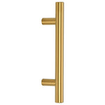 Maniglie per Mobili 10pz Oro 64mm in Acciaio Inox