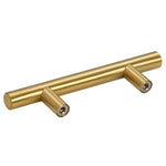Maniglie per Mobili 10pz Oro 64mm in Acciaio Inox
