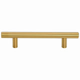 Maniglie per Mobili 10pz Oro 96mm in Acciaio Inox