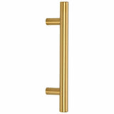 Maniglie per Mobili 10pz Oro 96mm in Acciaio Inox
