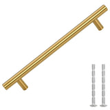 Maniglie per Mobili 10pz Oro 160mm in Acciaio Inox