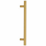 Maniglie per Mobili 10pz Oro 160mm in Acciaio Inox