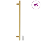 Maniglie per Mobili 5pz Oro 320mm in Acciaio Inox