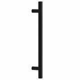 Maniglie per Mobili 10pz Nere 160mm in Acciaio Inox