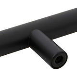 Maniglie per Mobili 10pz Nere 160mm in Acciaio Inox
