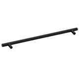 Maniglie per Mobili 5pz Nere 480mm in Acciaio Inox